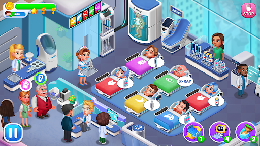 Happy Doctor: Juego de clínica